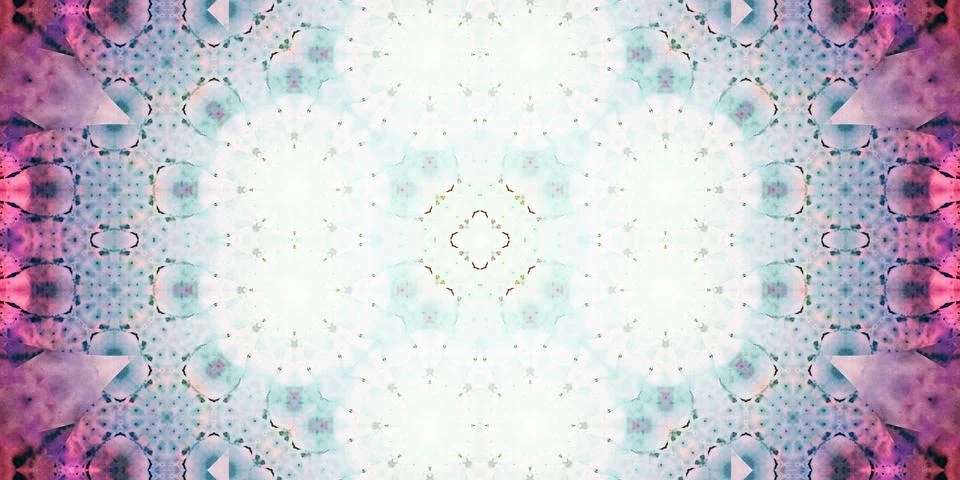 Seamless wide patterns. Art texture is symmetrical Stock Photos