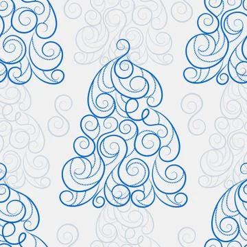 Seamless winter pattern Stock Illustration