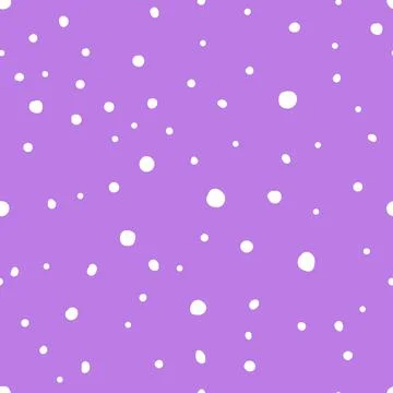 Seamless winter snow dots pattern 스톡 일러스트