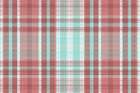 Seamless winter tartan plaid pattern background. Stock Illustration