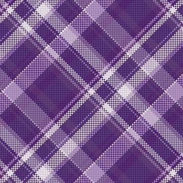 Seamless winter tartan plaid pattern background. Stock Illustration