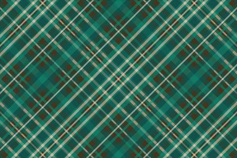 Seamless winter tartan plaid pattern background. Stock Illustration