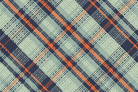 Seamless winter tartan plaid pattern background. Stock Illustration