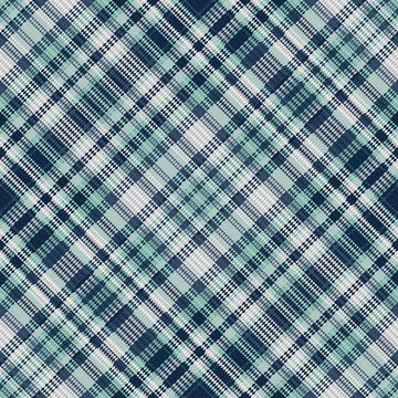 Seamless winter tartan plaid pattern background. Stock Illustration