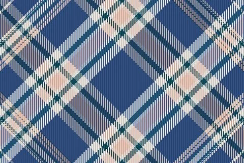 Seamless winter tartan plaid pattern background. Stock Illustration