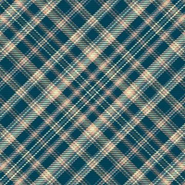 Seamless winter tartan plaid pattern background. Stock Illustration
