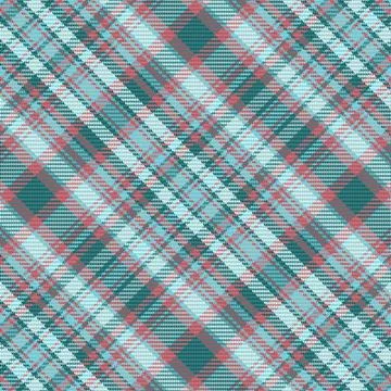 Seamless winter tartan plaid pattern background. Stock Illustration