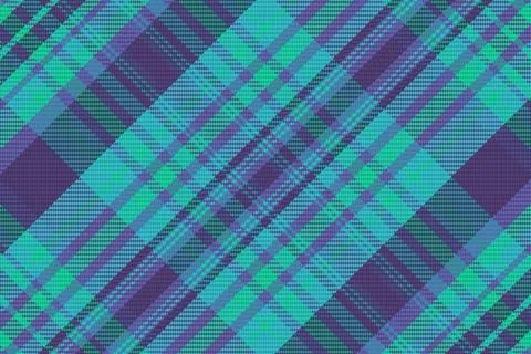 Seamless winter tartan plaid pattern background. Stock Illustration