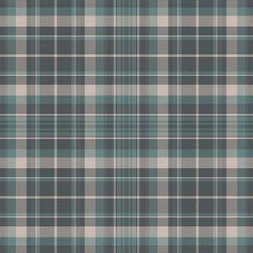 Seamless winter tartan plaid pattern background. Stock Illustration
