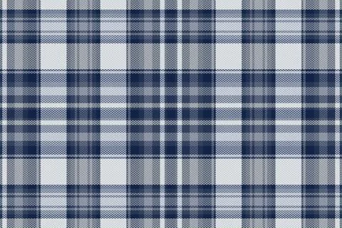 Seamless winter tartan plaid pattern background. Stock Illustration