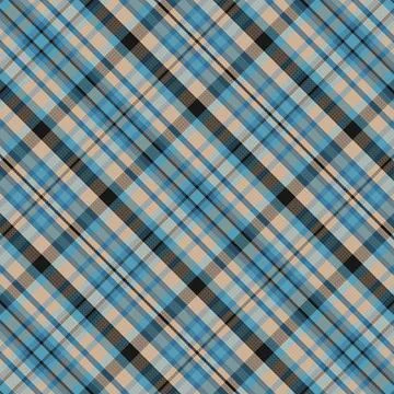 Seamless winter tartan plaid pattern background. Stock Illustration