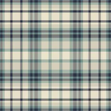 Seamless winter tartan plaid pattern background. Stock Illustration