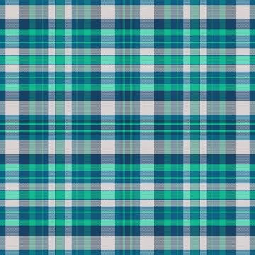 Seamless winter tartan plaid pattern background. Stock Illustration
