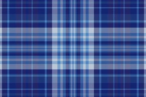 Seamless winter tartan plaid pattern background. Stock Illustration