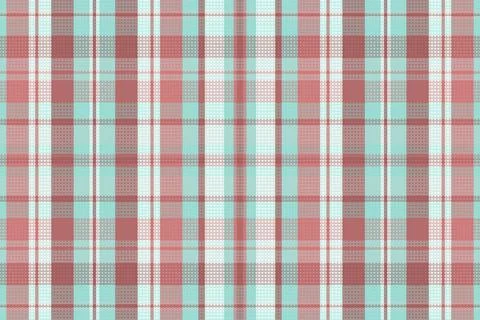 Seamless winter tartan plaid pattern background. Stock Illustration