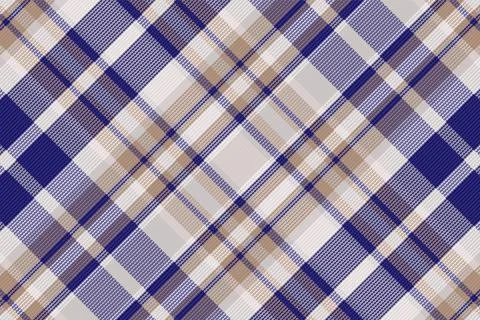 Seamless winter tartan plaid pattern background. Stock Illustration