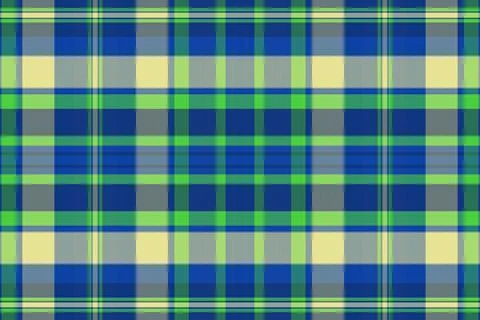 Seamless winter tartan plaid pattern background. Stock Illustration