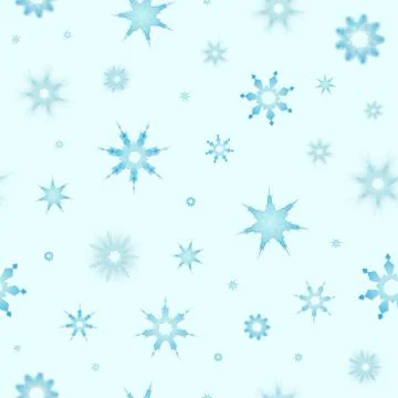 Seamless winter texture. Winter snowflake background. Christmas template 스톡 일러스트