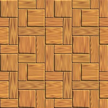Seamless Wood Panel Texture Stock Illustration