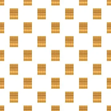 Seamless wood tile pattern creating a repeating background Illustrazione stock