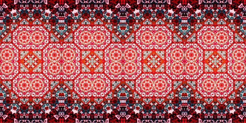 Seamless woven patterns Stock Photos