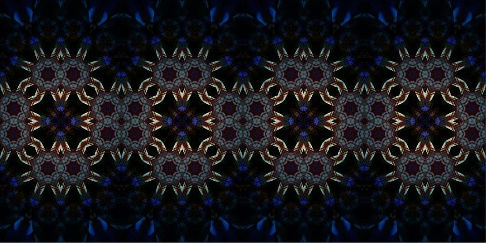 Seamless woven patterns Stock Photos