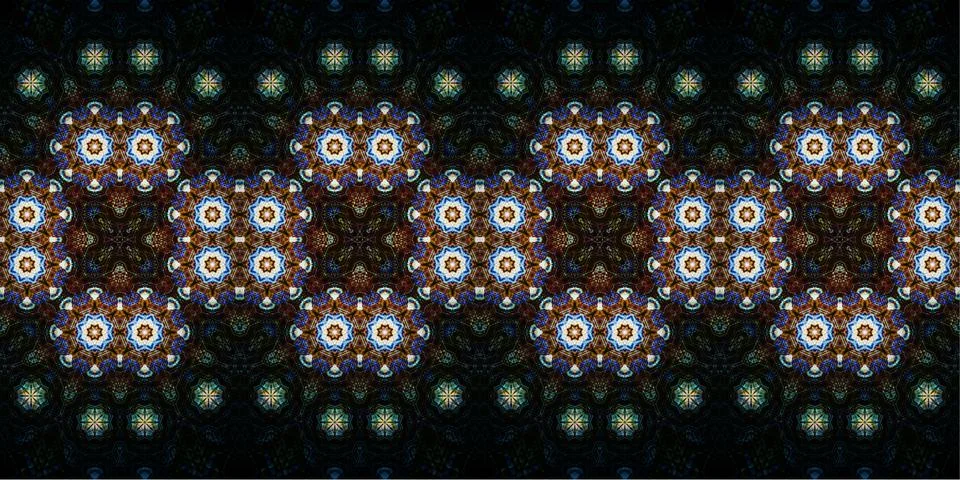 Seamless woven patterns Stock Photos