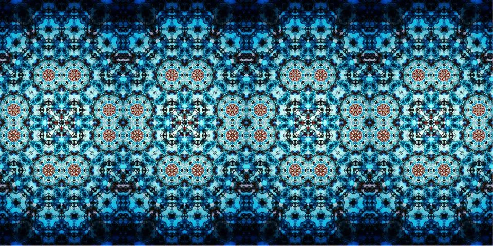 Seamless woven patterns Stock Photos