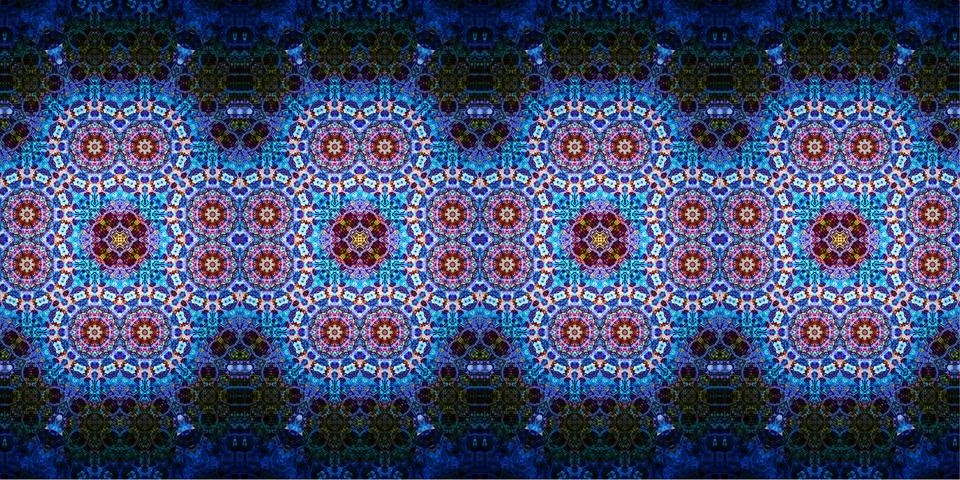 Seamless woven patterns Foto stock