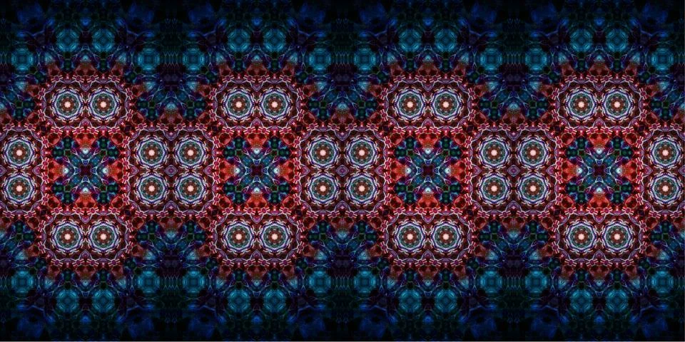 Seamless woven patterns Stock Photos
