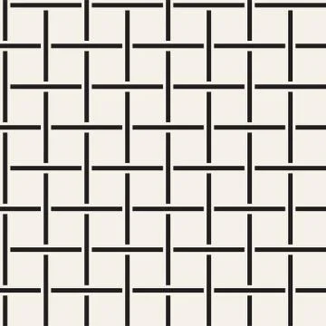 Seamless woven stripes lattice pattern. Modern stylish texture. Repeating a.. 스톡 일러스트