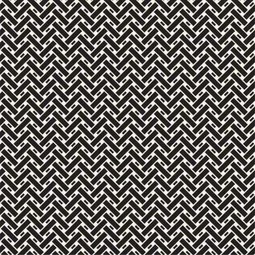 Seamless woven stripes lattice pattern. Modern stylish texture. Repeating a.. Illustrazione stock
