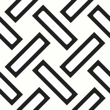 Seamless woven stripes lattice pattern. Modern stylish texture. Repeating a.. 库存插图