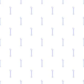 Seamless wrench pattern representing repair and maintenance concepts Stock Illustration