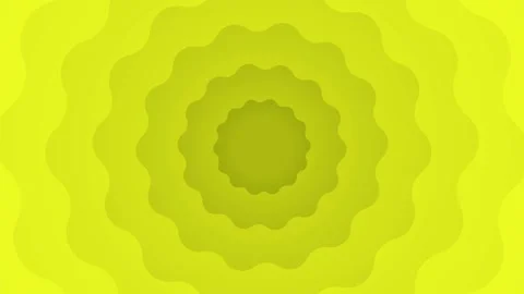 Seamless Yellow Abstract Background Animation with Glowing Ripple Lines Video stock 310615668