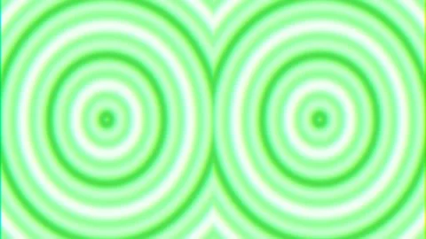 Seamless yellow and white concentric circles abstract background pattern Stock Footage 339789114
