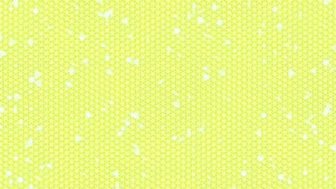 Seamless yellow honeycomb pattern background texture abstract design Stock Footage 336774331