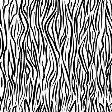 Seamless zebra color pattern Stock Illustration