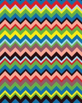 Seamless zigzag pattern Stock Illustration
