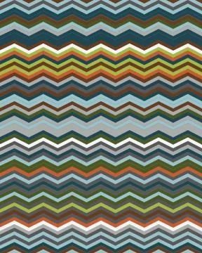 Seamless zigzag pattern Stock Illustration