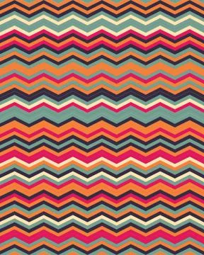 Seamless zigzag pattern Stock Illustration
