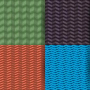 Seamless zigzag pattern, vector illustration. イラスト素材