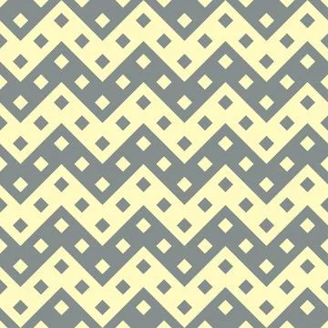 Seamless zigzag strip pattern of squares. abstract ethnic geometrical pattern Stock Illustration