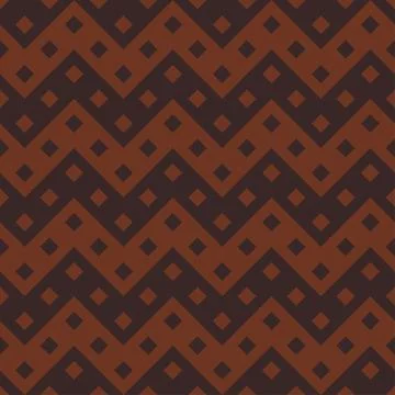 Seamless zigzag strip pattern of squares. abstract ethnic geometrical pattern Stock-Illustration