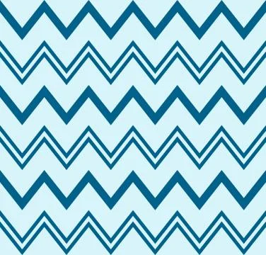 Seamless zigzag vector pattern illustration Illustrazione stock