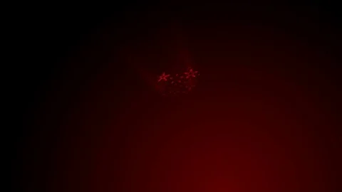 Seamlessly animation of flowing light red stars on red background Stock-Footage 72304269