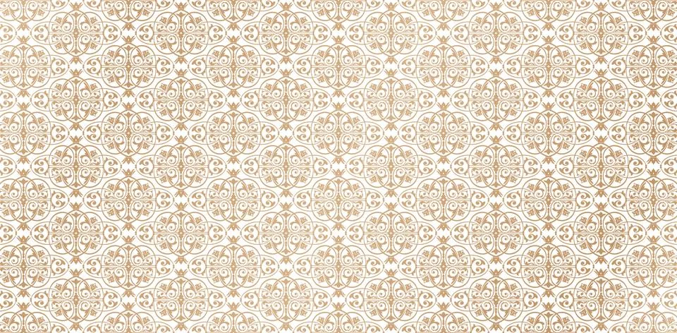 Seamlessly golden pattern Stock Illustration