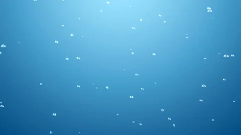 Seamlessly loopable blue bubble background Stock Footage 124379299