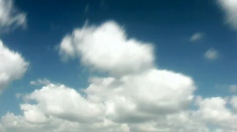 Seamlessly loopable timelapse of clouds - HD720p Stock Footage 289361