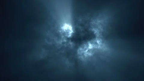 Seamlessly looped animated motion background features glowing light beaming Stock Footage 160608416